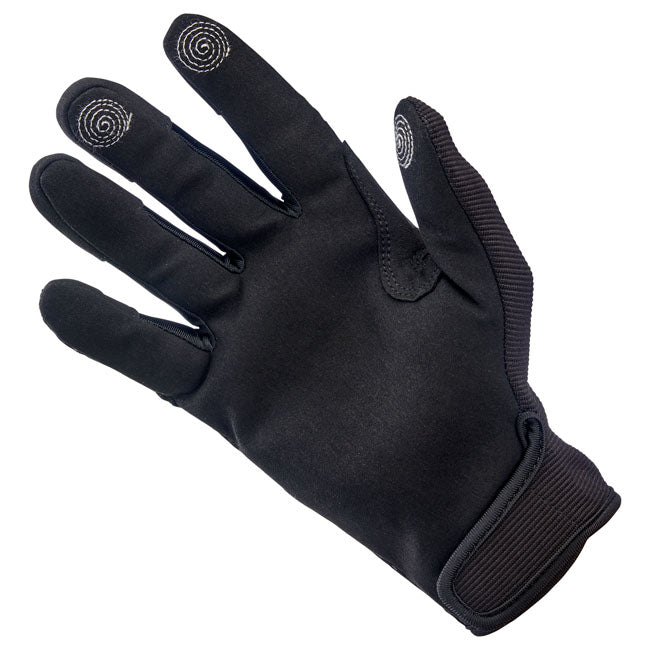 Biltwell Anza Handschoenen Black Out 100 Procent Synthetisch