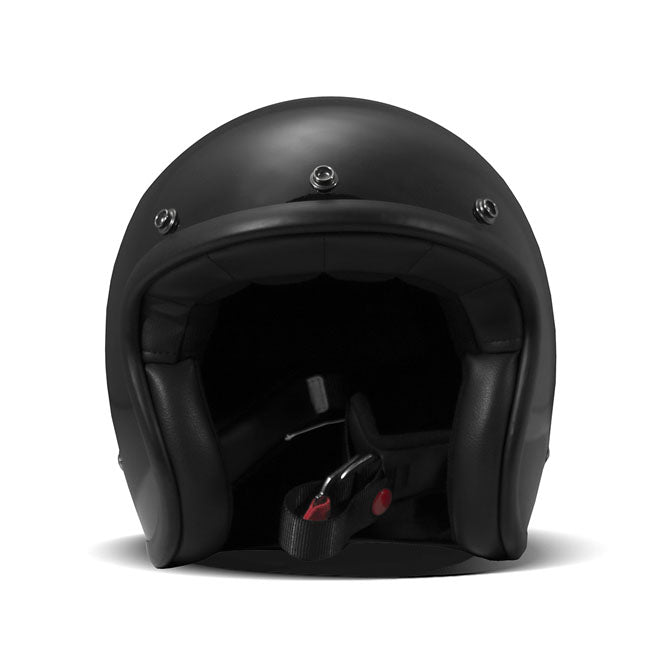 Embrace the fusion of classic style and modern functionality with the DMD Retro helmet; a nod to the iconic 70''s design. This helmet isn''t just a protective gear but a statement piece; crafted for those who dare to stand out. With its ECE 22.06 approved fiberglass shell available in three sizes; it offers a snug fit. The helmet is bluetooth ready; features integrated snaps for visors; and boasts a luxurious; washable lining with Velcro for a custom fit. Secured with a padded chin strap and a reliable Doub