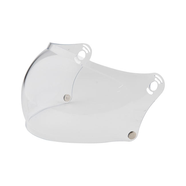 By City clear bubble visor is compatible with all the Roadster II models; as it has magnetic easy opening buttons and safety closing. With this design you will have an excellent vertical and lateral vision; and its simple mounting and dismounting system allows you to change the visor quickly.