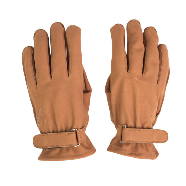 Return of a classic! The By City Texas gloves made of premium leather with a soft and pleasant feel. With membrane for mobile devices on index and middle fingers and adjustable wrist area. The gloves are CE EN13594:2015 Level 1 approved.  Enjoy your ride!