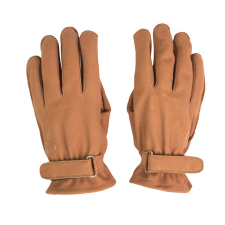 Return of a classic! The By City Texas gloves made of premium leather with a soft and pleasant feel. With membrane for mobile devices on index and middle fingers and adjustable wrist area. The gloves are CE EN13594:2015 Level 1 approved.  Enjoy your ride!