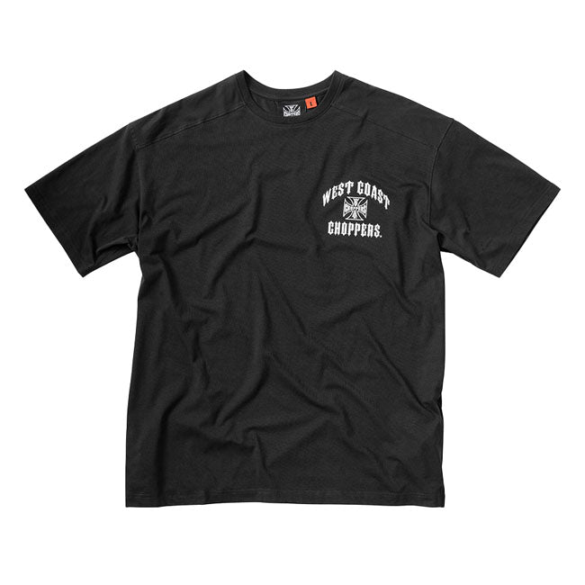 WCC brought something new into the Iron Series collection. The everyday gym staples with a West Coast Choppers touch. This collection is not only available in some new colors; but we will constantly introducing new styles. These t-shirts come in a boxy oversized fit in a soft  95% cotton/ 5% elastane blend fabric with a straight hem. The front features a 3D print of our Iron logo on the left chest and a big hit at the back.