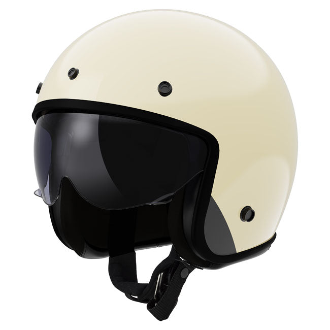 The LS2 Bob II is the perfect companion on both city roads and highways. The polycarbonate shell for a perfect balance between comfort and safety. Includes sun visor; peak; and double D closure for maximum safety. The helmet is ECE 22.06 approved.