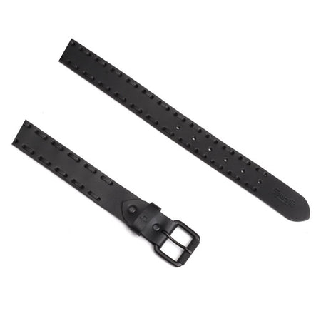 The Trip Machine Bronco belt has been forged in the old wild west with its cowboy charm. Crafted as an ode to the wild spirit; it invokes human pursuit of adventure and courage to journey into the unknown. The belts are made from natural leather and hence there will be scars; marks and spots; this will make the belt unique.