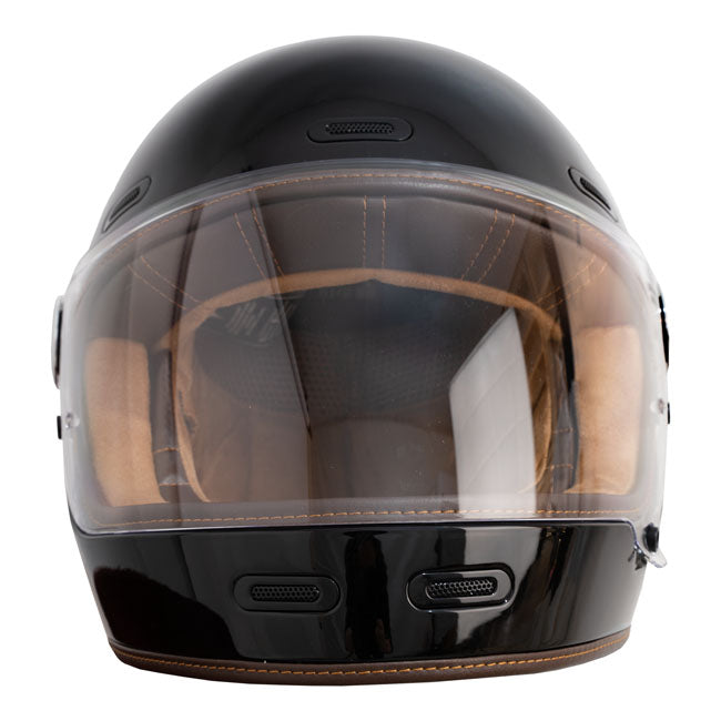 By City Roadster III Helm Zwart Glanzend Glasvezel Ventilatieopeningen Vizier Antifog Bluetooth