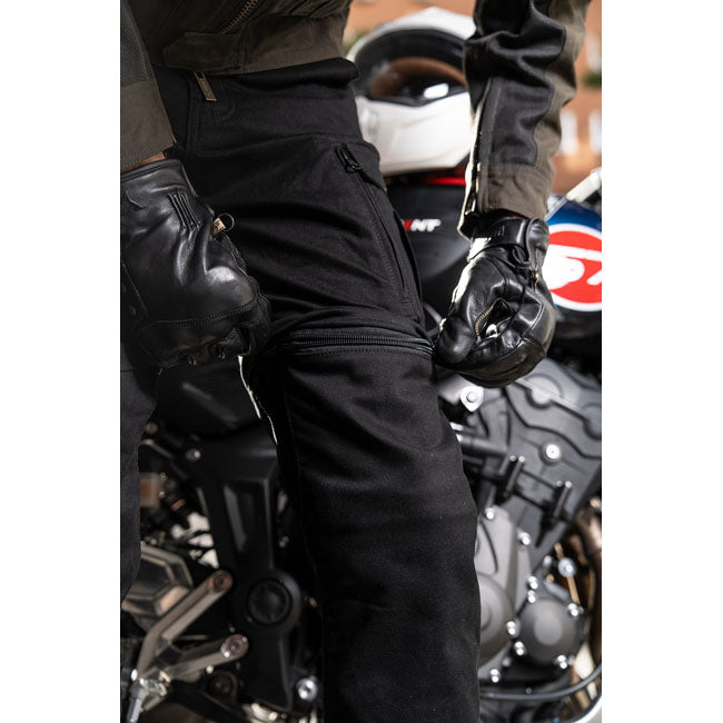 By City Air IV Motorbroek Zwart Met Core Yarn Technologie En Ventilatie