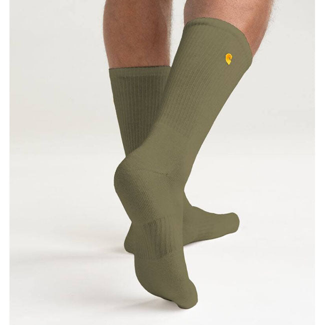 Carhartt ForceT Midweight Crew Sokken 2 Pack Groen Met FastDry Technologie Vochtregulering Zweetafvoer