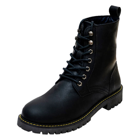 The Trip Machine Derby boots have been the most popular boots. The reinforcements in the toe; heel and ankle are robust and we have increased the gauge of the leather by 2 mm to improve abrasion resistance. The footbed is constructed from a memory foam to provide better comfort. The boots are still constructed from waxed leather with a metallic shank; and a texon insole; to give you the confidence to go anywhere. These boots are lined with lycra and leather to give the best comfort for long time wear with m
