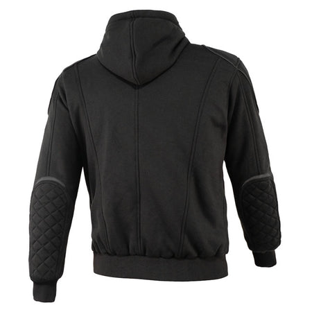 The By City Street jacket made of abrasion resistant cotton. It has 3 outside pockets and 2 inside Reflective elements. Double central slider with YKK zipper. Thermal level inner pocket for back protection; not included. Garment prepared removable long sleeve inner lining (not Detachable "Flexishock" protections on elbows shoulders certified to EN1621 1:2012 CE Level 1. The jacket is approved motorcycle EN17092 7:2018 CU level A.
