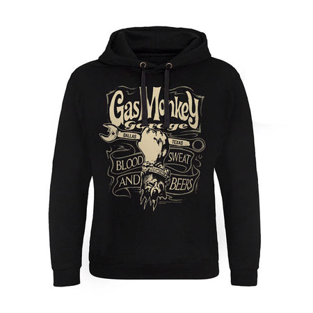 Gas Monkey Garage! Choose your favorite t-shirt; hoodie; tanktop; long sleeve or cap from the legendary Dallas-based garage founded by Richard Rawlings and made famous by their tv show. Blending craftsmanship; rock 'n' roll energy; and Texas grit; Gas Monkey Garage has become a symbol of automotive passion and bold designs. Also their apparel have bold designs; every piece; from rugged t-shirts to stylish hoodies are made from 100% cotton have a nice print on the back or front. Wear the legend. Embrace the 