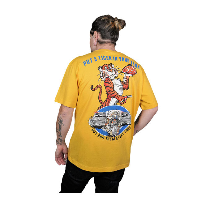 Down-n-Out apparel is for those who do things their own way. T-shirts of ultra-soft 100% pre-shrunk cotton; standard fit and full color back and front screen print. You live life to the extreme; party hard and live fast. Show you''re a gearhead through and through; however you satisfy your need for speed.
