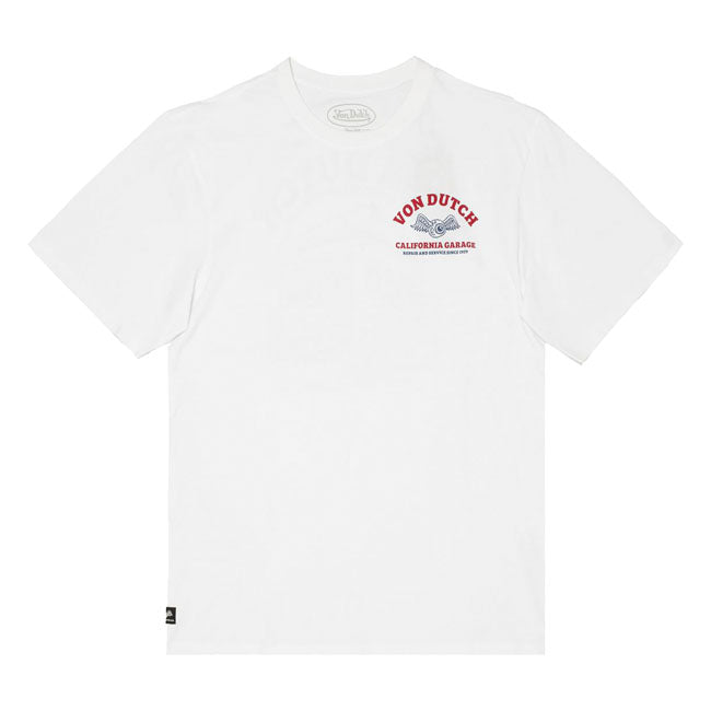 Von Dutch is an American fashion brand posthumously named after Kenny Howard; a.k.a. "Von Dutch"; an American motorcycle mechanic; artist and pinstriper. We have some nice shirts; sweats; hoodies; t-shirts and caps in our collection. All produced of cotton or a mix of cotton and elastane. So make up your mind and choose or just buy them all!