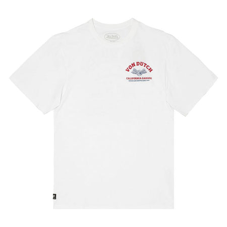 Von Dutch is an American fashion brand posthumously named after Kenny Howard; a.k.a. "Von Dutch"; an American motorcycle mechanic; artist and pinstriper. We have some nice shirts; sweats; hoodies; t-shirts and caps in our collection. All produced of cotton or a mix of cotton and elastane. So make up your mind and choose or just buy them all!