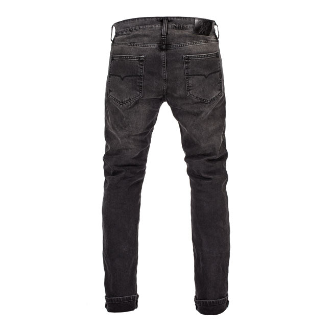 If you thought that the most stable thing about your ride could only be the metal underneath you; you might be in for a surprise. The John Doe XTM-Fiberr lining is many times as strong as any metal and will keep you safe in any situation thanks to the added knee and hip protectors. Ironhead Jeans XTMr give you a slim-fit five-pocket-style pair of jeans with CE certification: AA (EN17092-3:2020). The denim has a Teflonr coating to make it water repellent and the inner Coolmaxr fibres for temperature regulati