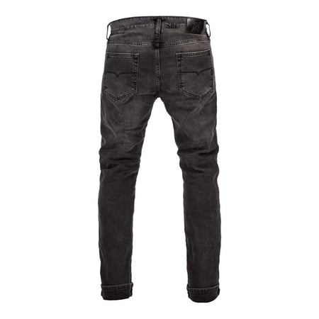 If you thought that the most stable thing about your ride could only be the metal underneath you; you might be in for a surprise. The John Doe XTM-Fiberr lining is many times as strong as any metal and will keep you safe in any situation thanks to the added knee and hip protectors. Ironhead Jeans XTMr give you a slim-fit five-pocket-style pair of jeans with CE certification: AA (EN17092-3:2020). The denim has a Teflonr coating to make it water repellent and the inner Coolmaxr fibres for temperature regulati