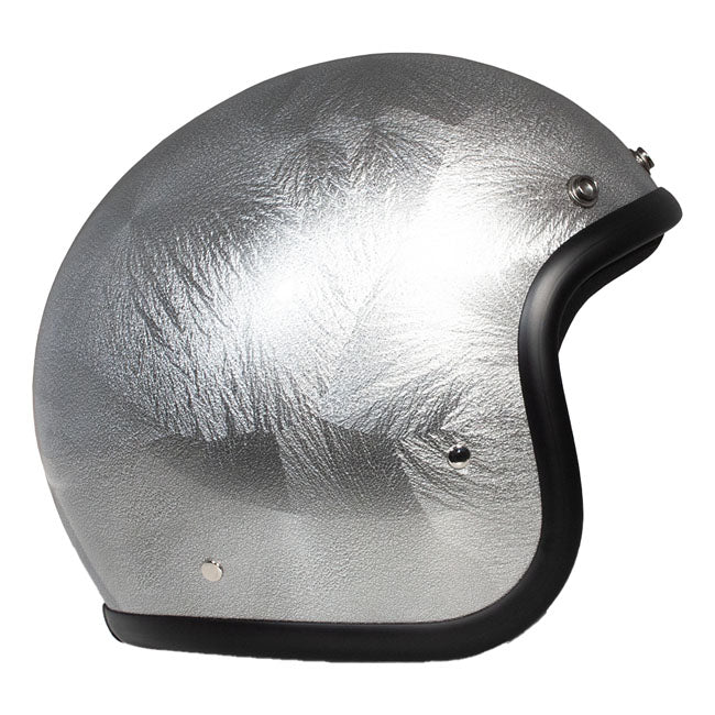 DMD Retro Veiligheidshelm Glanzend 70s Stijl ECE 22.06 Glasvezel