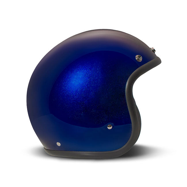 Embrace the fusion of classic style and modern functionality with the DMD Retro helmet; a nod to the iconic 70''s design. This helmet isn''t just a protective gear but a statement piece; crafted for those who dare to stand out. With its ECE 22.06 approved fiberglass shell available in three sizes; it offers a snug fit. The helmet is bluetooth ready; features integrated snaps for visors; and boasts a luxurious; washable lining with Velcro for a custom fit. Secured with a padded chin strap and a reliable Doub