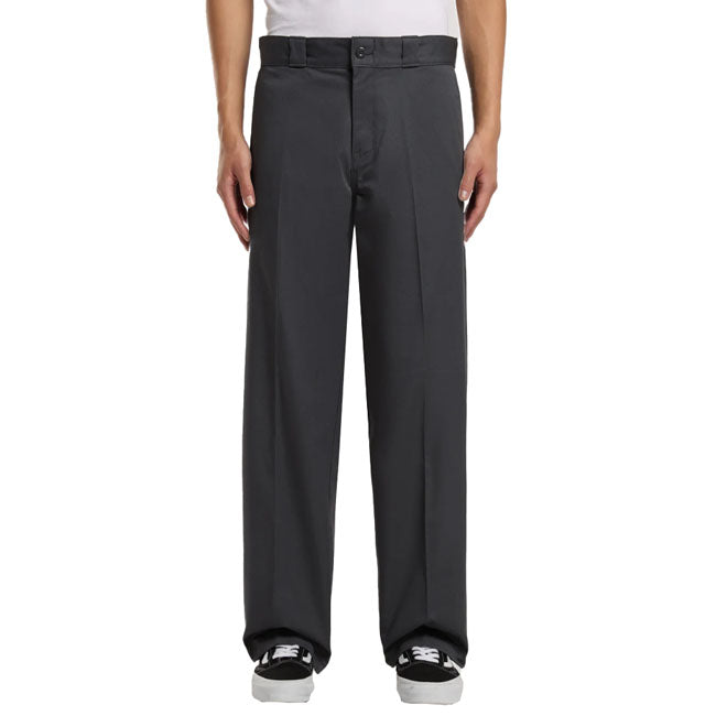 Dickies 247 Loose Werkbroek Charcoalgrijs 100 Procent Katoen Twill Enzymwash Met Zakken