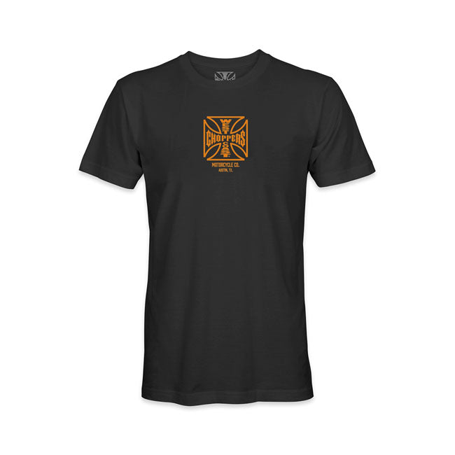 West Coast Choppers OG ATX T Shirt Zwart