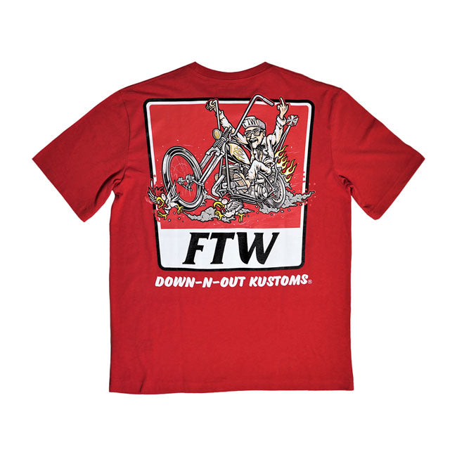 Down-n-Out apparel is for those who do things their own way. T-shirts of ultra-soft 100% pre-shrunk cotton; standard fit and full color back and front screen print. You live life to the extreme; party hard and live fast. Show you''re a gearhead through and through; however you satisfy your need for speed.