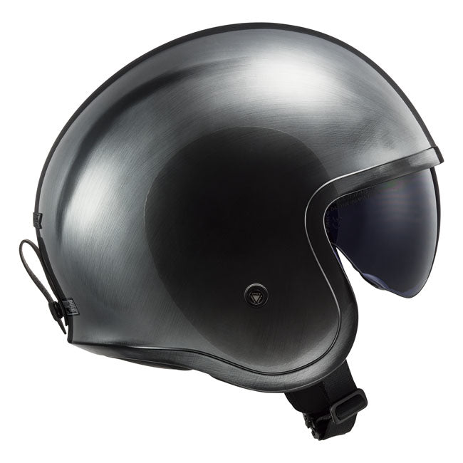 The LS2 Spitfire II is a perfect companion both on city roads and on highways. KPA shell for a perfect balance between lightness and safety. Includes sun visor and micrometric closure. Designed for perfect fit and effortless function; thanks to its three shell sizes and micrometric chinstrap. The Spitfire II is your ultimate sidekick; whether you're tearing through city streets or owning the open road. The helmet is ECE 22.06 approved. Available in several different colors and graphics.