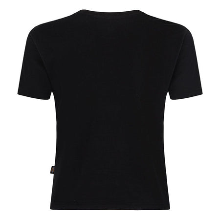 The Dickies Maple Valley t-shirt is a regular fit t-shirt; featuring the iconic Dickies logo on the front. Made with stretch cotton for comfort. Afeminine t-shirt made for everyday wear. Stretch cotton jersey 95% cotton / 5% elastane 240 GSM