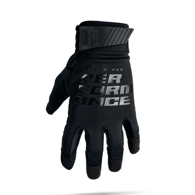 The name says it all; the Performance gloves from HeinzBikes delivers comfort; control; and durability for every mile. With breathable; functional materials; your hands stay cool and dry; no matter the ride. 4-way stretch fabric; padded comfort; and reinforced palms give you grip; flexibility; and protection where it counts. Plus; touchscreen-friendly synthetic leather keeps you connected on the go.