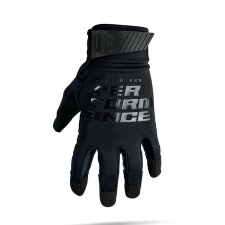 The name says it all; the Performance gloves from HeinzBikes delivers comfort; control; and durability for every mile. With breathable; functional materials; your hands stay cool and dry; no matter the ride. 4-way stretch fabric; padded comfort; and reinforced palms give you grip; flexibility; and protection where it counts. Plus; touchscreen-friendly synthetic leather keeps you connected on the go.