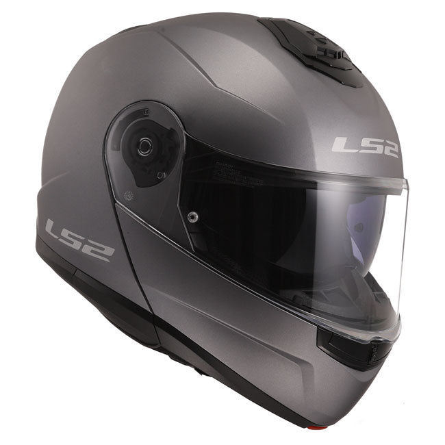 LS2 Strobe II helmet matt titanium