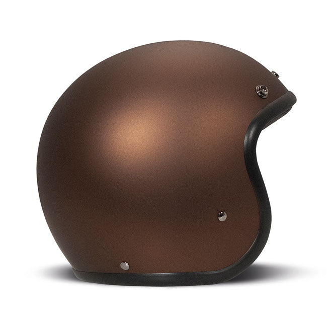 DMD Retro Helm Caffè Glasvezel ECE22.06 3 Maten Bluetooth