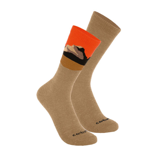 Carhartt Wolblend Mountain Crew Sokken 2 Pack Assortiment