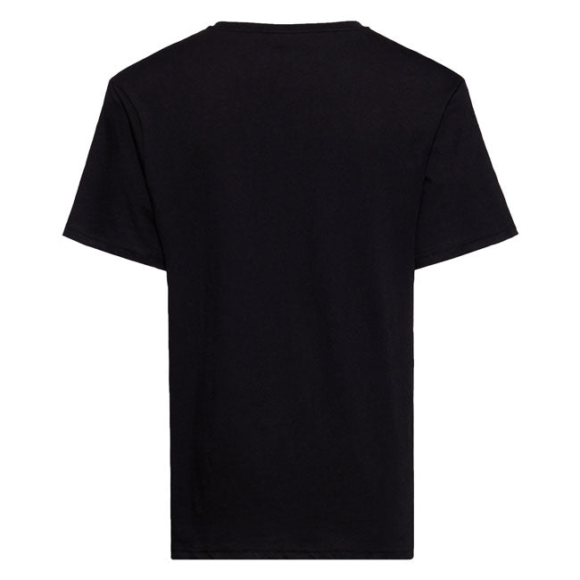 Open road; dusty streets; and eyes on the road ahead; the "Easy Rider" t-shirt from King Kerosin tells this very story. The large front print captures the laid-back rider moment with a touch of humor; bringing classic biker spirit directly to your look. The straight regular fit ensures a relaxed feel; while the cotton fabric is comfortable against the skin and proves its worth in everyday wear. A shirt for everyone who prefers to roll rather than stand still. Eye-catching front print with racing flair Com