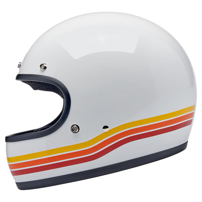 Biltwell Gringo Sunset Spectrum Helm ECE R22.06 DOT Goedkeuring ABS Buitenlaag Verwijderbare Voering