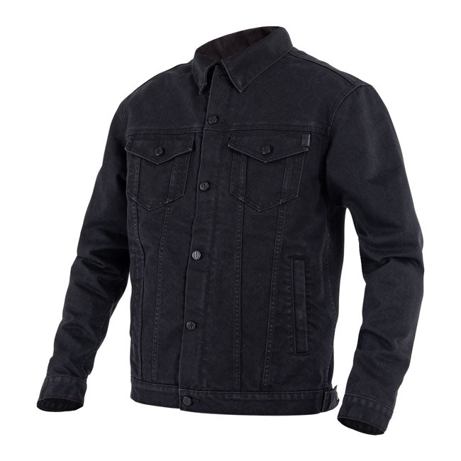 The John Doe Maverick is an XTMr monolayer jacket in a vintage look styled according to the classic 70''s denim jacket. The important thing is that this AAA-certified XTM denim jacket offers timeless design along with high-level safety; reinforced by elbow; shoulder and optional back protectors. The jacket has a slightly longer box fit. The eyelet buttons; covered YKK front zipper and patch breast pockets lend an air of authenticity in a true-to-the-original denim jacket style. CE certification AAA (EN 170