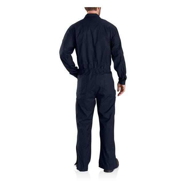 Carhartt Canvas Coverall Losse Pasvorm Stretch Katoenblend Stormflap Tweeweg Ritssluiting