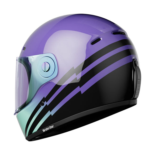 The John Doe JD/One Helmet gives you no end of possibilities for customization to match your look. The helmet comes in a retro 70s design without compromising on safety and comfort. Whether you're into speeding along the highways; planning an off-road adventure; or aiming for that old-school look; this helmet goes with every motorbiking style. The newly developed Multi-Lock system makes it easy to attach accessories such as a visor; sun peak; or blanking panel. This lets you customize your helmet exactly th