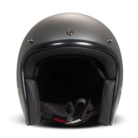 Embrace the fusion of classic style and modern functionality with the DMD Retro helmet; a nod to the iconic 70''s design. This helmet isn''t just a protective gear but a statement piece; crafted for those who dare to stand out. With its ECE 22.06 approved fiberglass shell available in three sizes; it offers a snug fit. The helmet is bluetooth ready; features integrated snaps for visors; and boasts a luxurious; washable lining with Velcro for a custom fit. Secured with a padded chin strap and a reliable Doub
