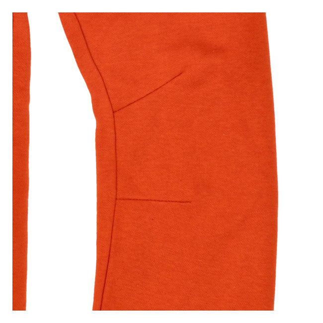 Roeg Howard Hoodie Oranje Zachte Sweatstof Met 70 Procent Katoen Voor Warm Comfort En Ritszakken