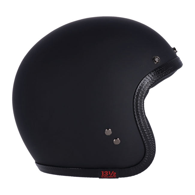 The best way to stay safe on a motorcycle is to not ride a motorcycle; but let's skip that option and go for an ECE 22.06 approved helmet that looks amazing. These 13 « Skull bucket helmets are old-school cool; with vintage colors and graphics that match your chopper style. The Buckets are made of fiberglass in four different shells and are available in sizes ranging from Extra Small to Double XL. Complete with padded chin strap and classic double d-ring closure; plus integrated snaps for shields and peaks