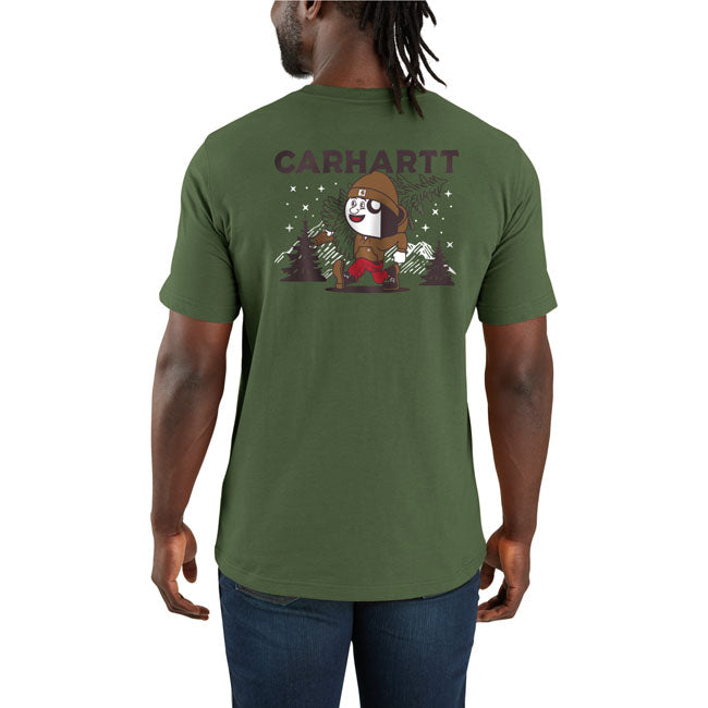 Carhartt Outdoor Graphic T-Shirt Eikenblad Zwaar Katoen