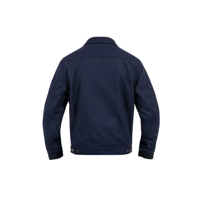 The John Doe Escape Wool jacket; a tribute to timeless elegance combined with unsurpassed safety on the motorcycle. Thanks to its interchangeable collar; the Escape Wool Jacket sets new standards in terms of safety and style for motorcycle clothing. The Escape Wool Jacket is certified according to the AAA standard (EN17092:2-2020). One chest pocket; two outside pockets and one inside pocket; which can be closed with a YKK zipper; provide extra storage space if you need to take more than just your cell phone
