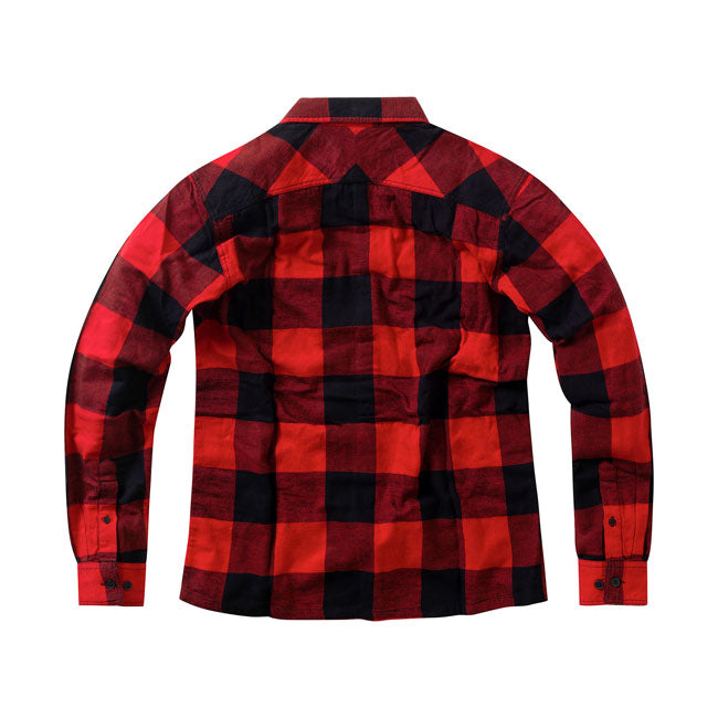 The West Coast Choppers Rigid flannel is made from brushed cotton for that broken-in; soft feel right off the hanger; perfect for everyday wear whether you''re on the move or posted up. Designed with a regular fit that gives room to breathe without losing shape. Details matter; and this flannel delivers; featuring a genuine leather badge on the left chest pocket and a woven WCC tag stitched low on the front placket. Rugged enough for the shop; clean enough for the bar; this one does it all.