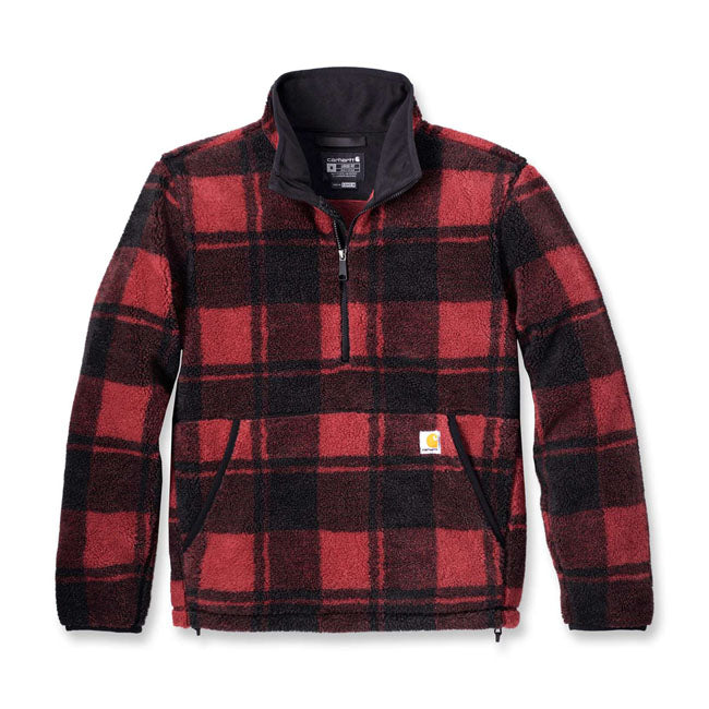 Carhartt Fleece Pullover Crabapple Zwart Losvallende