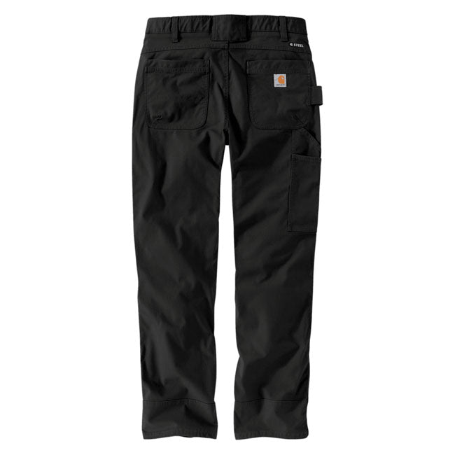 Built to move; these Carhartt work pants are as rugged as they come. They''re made of stretch ripstop with reinforced pockets designed with your tools in mind. The pants have articulated knees that allow you to squat down comfortably plus a double-layer front that accommodates knee pads. Allows for more movement; sits slightly below the waist; leg opening fits over work boots. Relaxed fit; straight leg 8 oz/ydý - 271 gsm Stretch Ripstop Rugged FlexT - Allows for more movement Comfortable fit through t