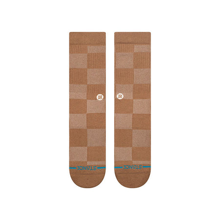 Stance is an American sock brand that has taken the sock concept to a completely new level. With their expressive prints and designs they live up to their slogan ''The Uncommon Thread'' all too well. A classic sock height that hits the mid-point of your lower leg. Features moderate cushioning throughout the sock for a secure fit with enhanced impact protection; combed cotton blend; deep heel pockets complement your arch with that feel-good fit and seamless toe closure for an anti-friction finish your feet w