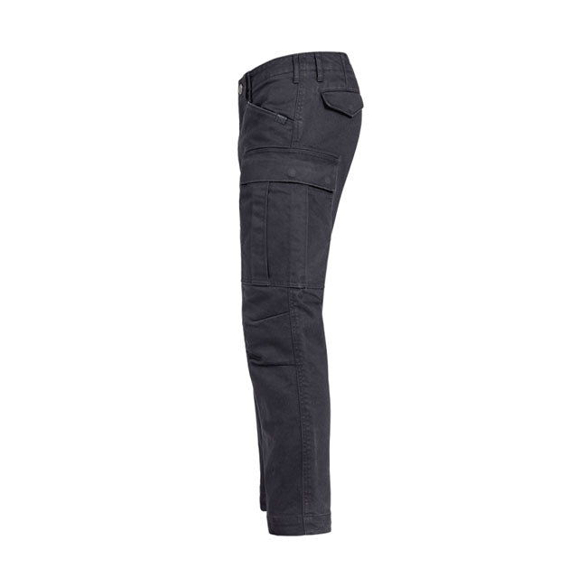 John Doe Regular Cargo Mono Broek Zwart Voor Motorrijden Comfortabel Functioneel