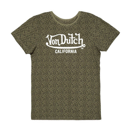 Von Dutch is an American fashion brand posthumously named after Kenny Howard; a.k.a. "Von Dutch"; an American motorcycle mechanic; artist and pinstriper. We have some nice shirts; sweats; hoodies; t-shirts and caps in our collection. All produced of cotton or a mix of cotton and elastane. So make up your mind and choose or just buy them all!