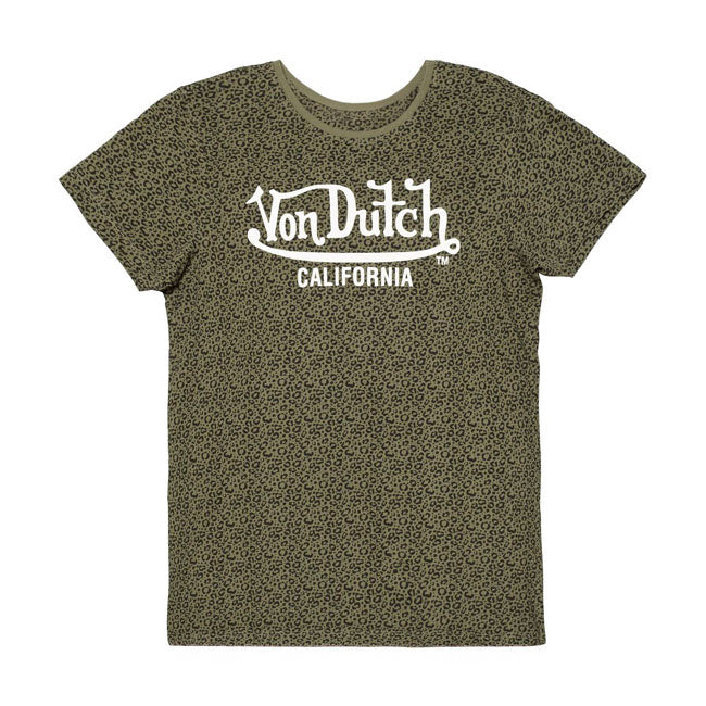 Von Dutch is an American fashion brand posthumously named after Kenny Howard; a.k.a. "Von Dutch"; an American motorcycle mechanic; artist and pinstriper. We have some nice shirts; sweats; hoodies; t-shirts and caps in our collection. All produced of cotton or a mix of cotton and elastane. So make up your mind and choose or just buy them all!