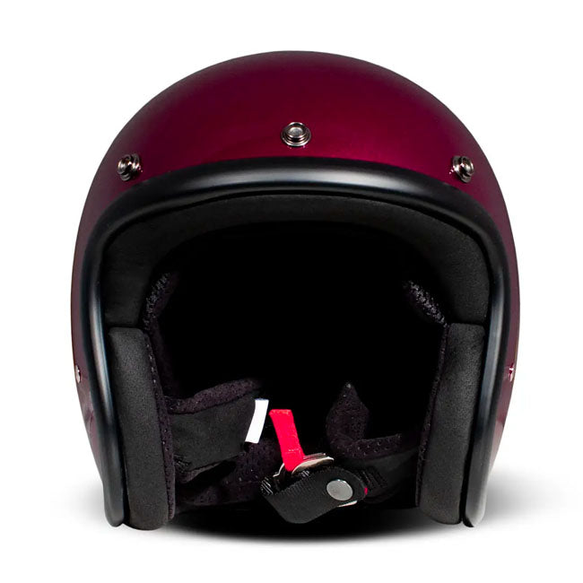 Embrace the fusion of classic style and modern functionality with the DMD Retro helmet; a nod to the iconic 70''s design. This helmet isn''t just a protective gear but a statement piece; crafted for those who dare to stand out. With its ECE 22.06 approved fiberglass shell available in three sizes; it offers a snug fit. The helmet is bluetooth ready; features integrated snaps for visors; and boasts a luxurious; washable lining with Velcro for a custom fit. Secured with a padded chin strap and a reliable Doub