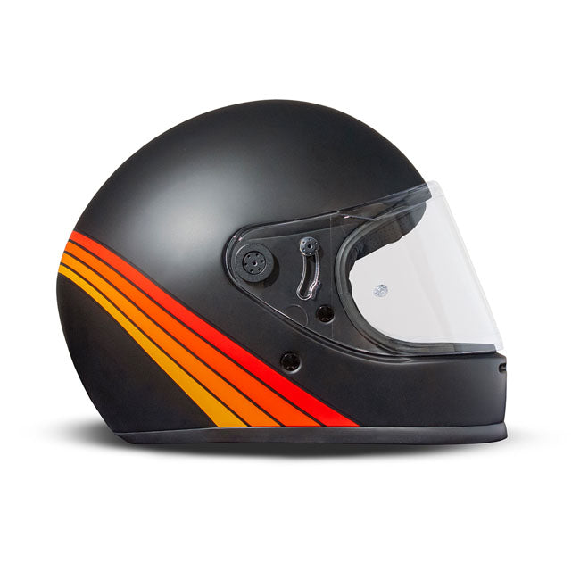The DMD Rivale is a full-face helmet with an essential and refined design that meets all the modern safety standards without giving up on the comfort of a very light helmet. With so essential design it's easy to forget there's a real innovation and technology package within. Thanks to the new tri compound fiber; DMD has achieved a super compact helmet with all the modern security standard and a comfortable fitting. Features removable and washable liner; padded chin strap with double D-ring closure and the h